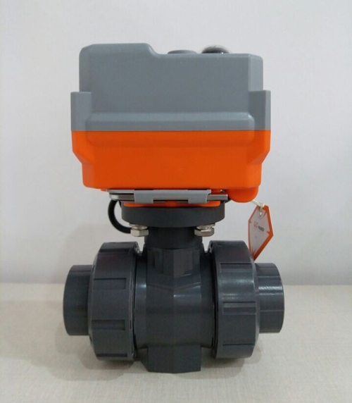 PVC-U 電動球閥 電動塑料球閥