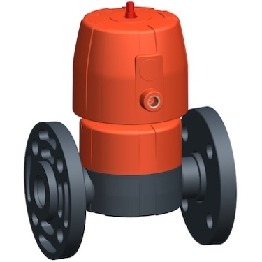 氣動隔膜閥，+GF+標準型氣動隔膜閥、GF隔膜閥